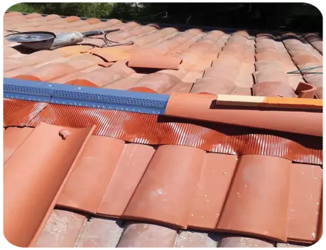 Couvreur réparation de faîtage Angoulême, Charente